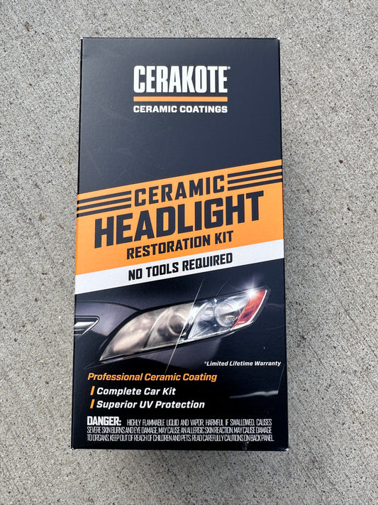 Cerakote Headlights Restoration Kit
