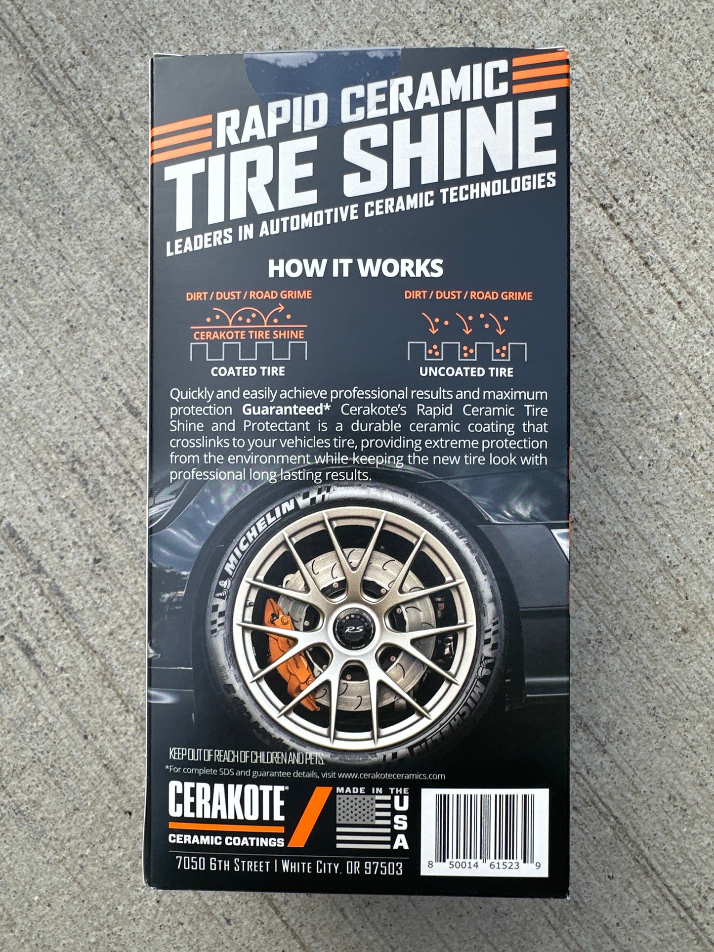 Cerakote Rapid Ceramic Tire Shine Protectant