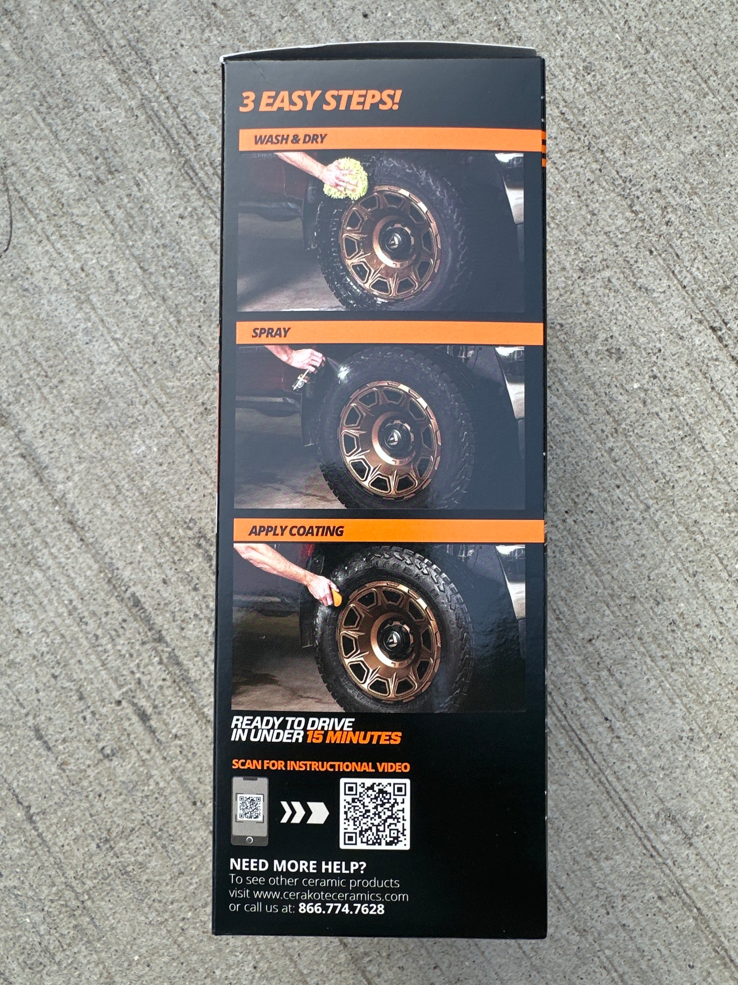 Cerakote Rapid Ceramic Tire Shine Protectant