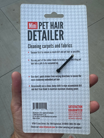 Mini Pet Hair Brush