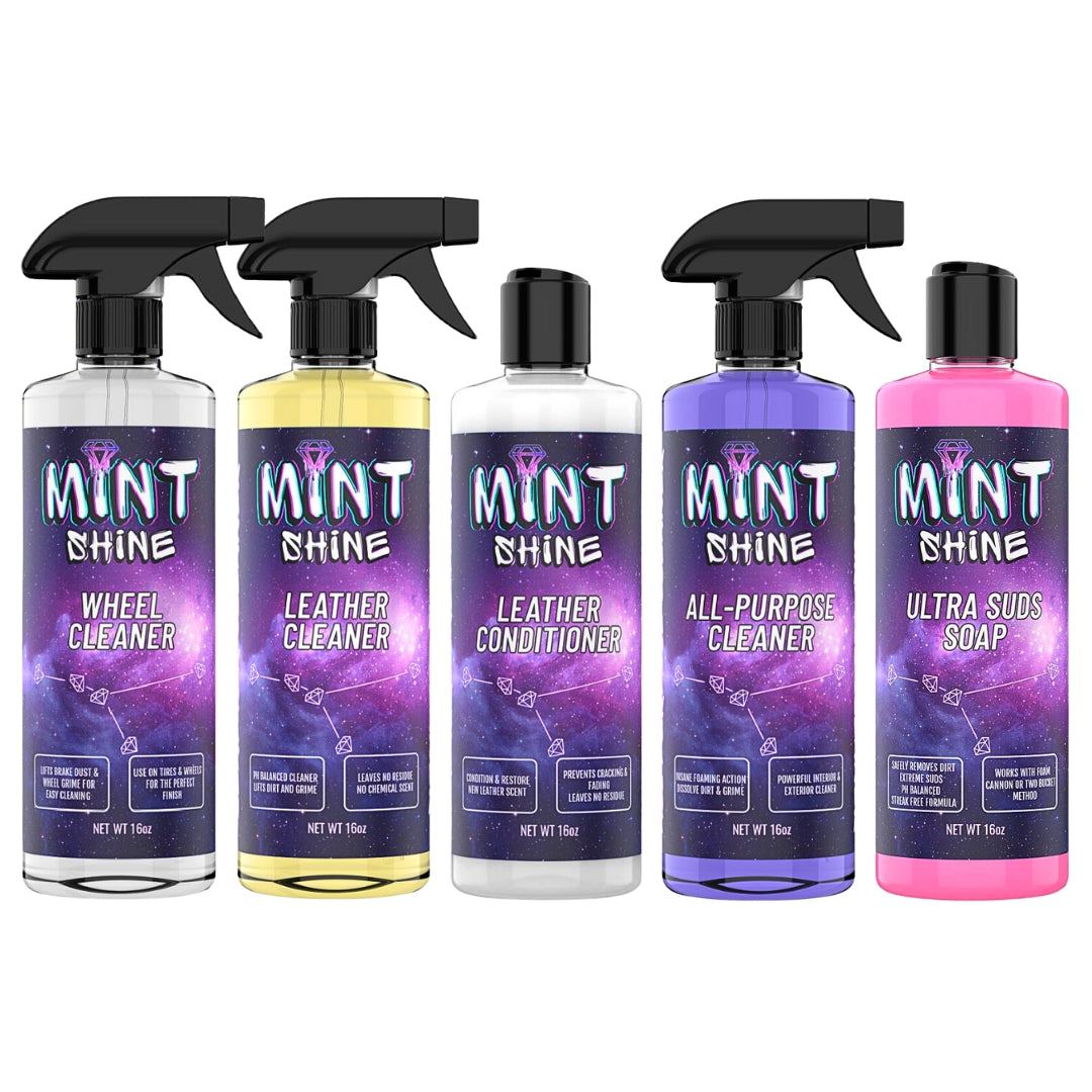 Mint Shine Ultimate Car Care Bundle