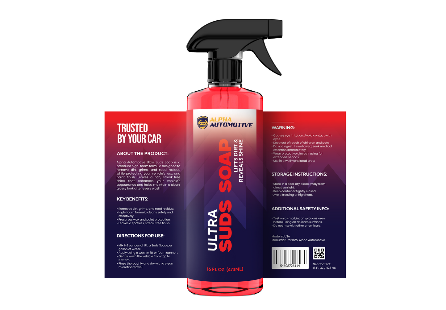 Alpha Detail Solutions Ultra Suds